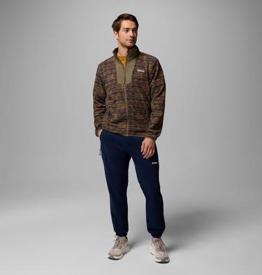 Men's Sequoia Grove Printed Full Zip Jacket, Color: Stone Green Horizons, image 16