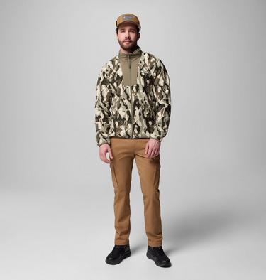 Men's Sequoia Grove Printed Full Zip Jacket, Color: Stone Green Treebark, image 6