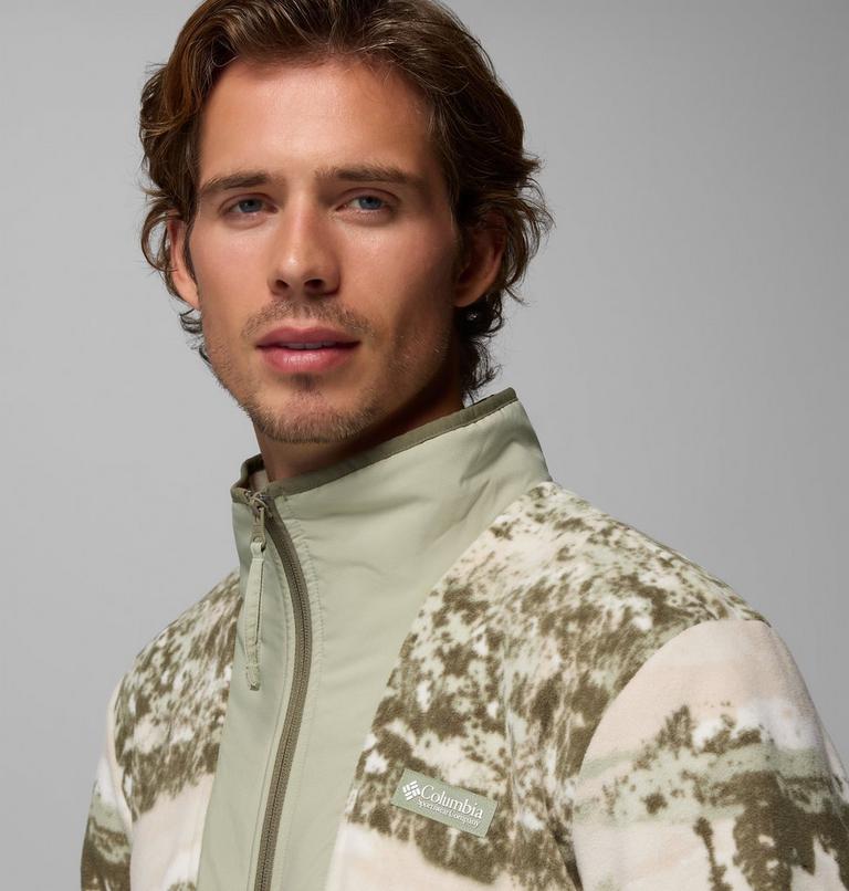 Men's Sequoia Grove Printed Full Zip Jacket, Color: Safari, Fieldaze, image 5