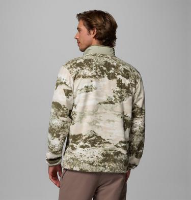Men's Sequoia Grove Printed Fleece Jacket, Color: Safari, Fieldaze, image 3