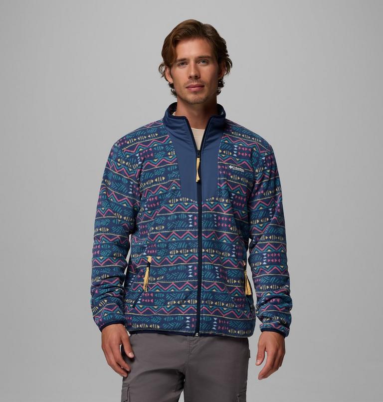 Men's Sequoia Grove Printed Full Zip Jacket, Color: Dark Mountain, Horizons, image 1