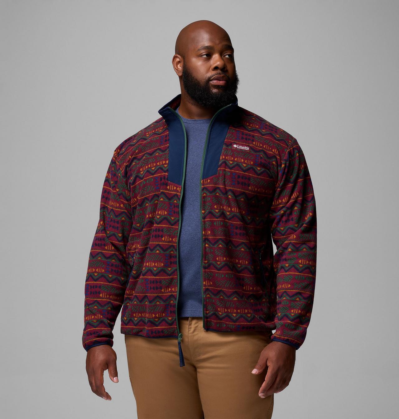 Sequoia Grove™ Printed Full Zip | 624 | 2X 5