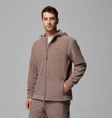 Veste en Polaire à Capuche Granite Point Homme, Color: Iron, image 4