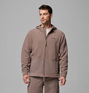 Veste en Polaire à Capuche Granite Point Homme, Color: Iron, image 1