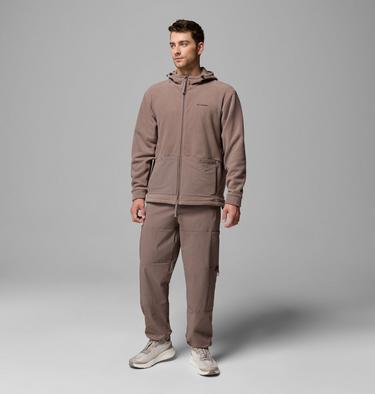 Veste en Polaire à Capuche Granite Point Homme, Color: Iron, image 2