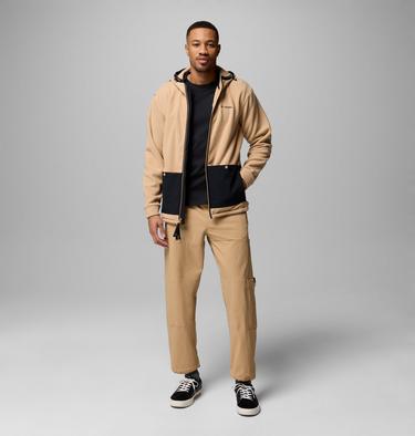 Men's Granite Point Fleece Jacket, Color: Canoe, Black, image 4