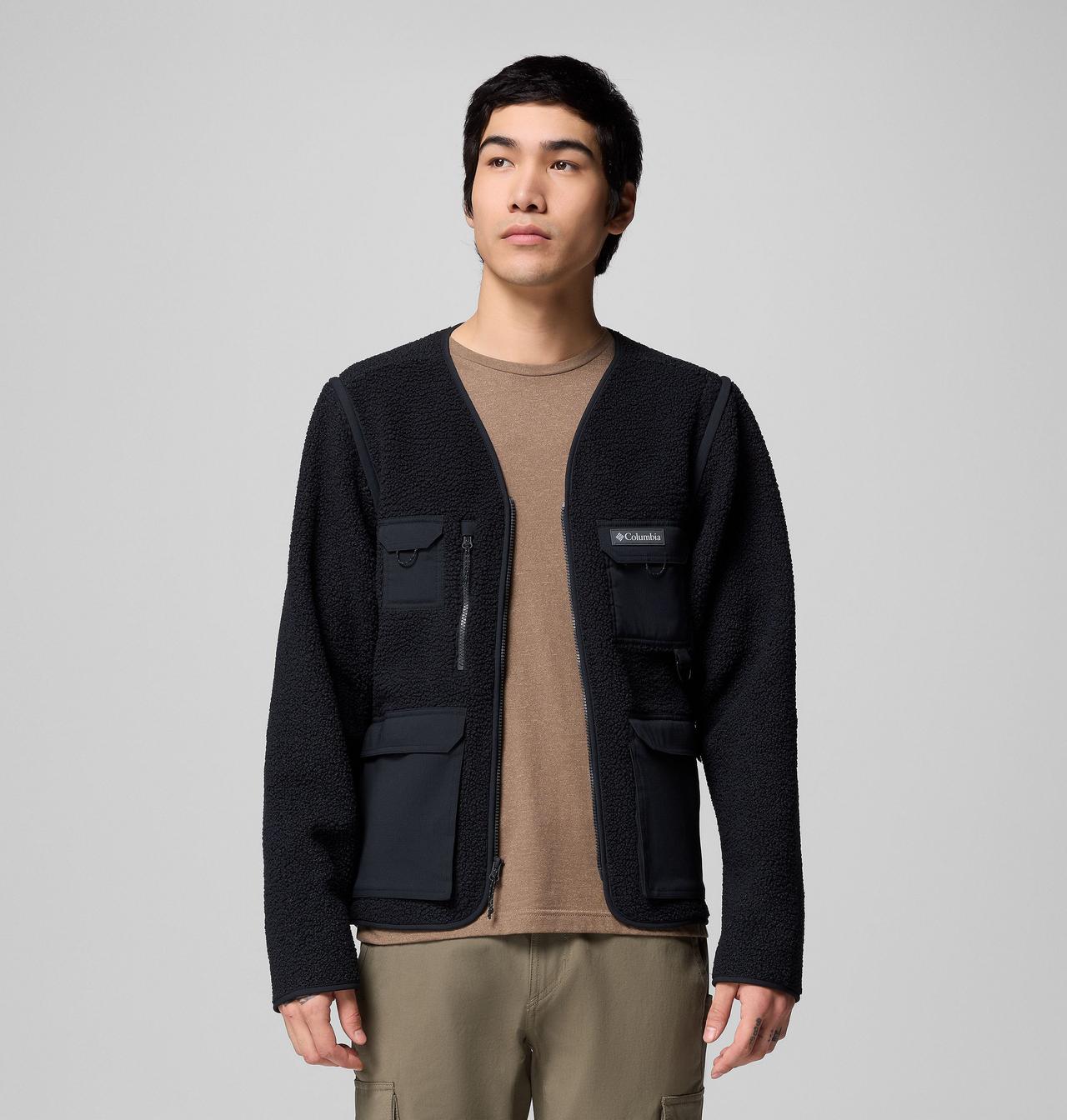 Men's Granite Point™ Convertible Fleece Vest Jacket 5