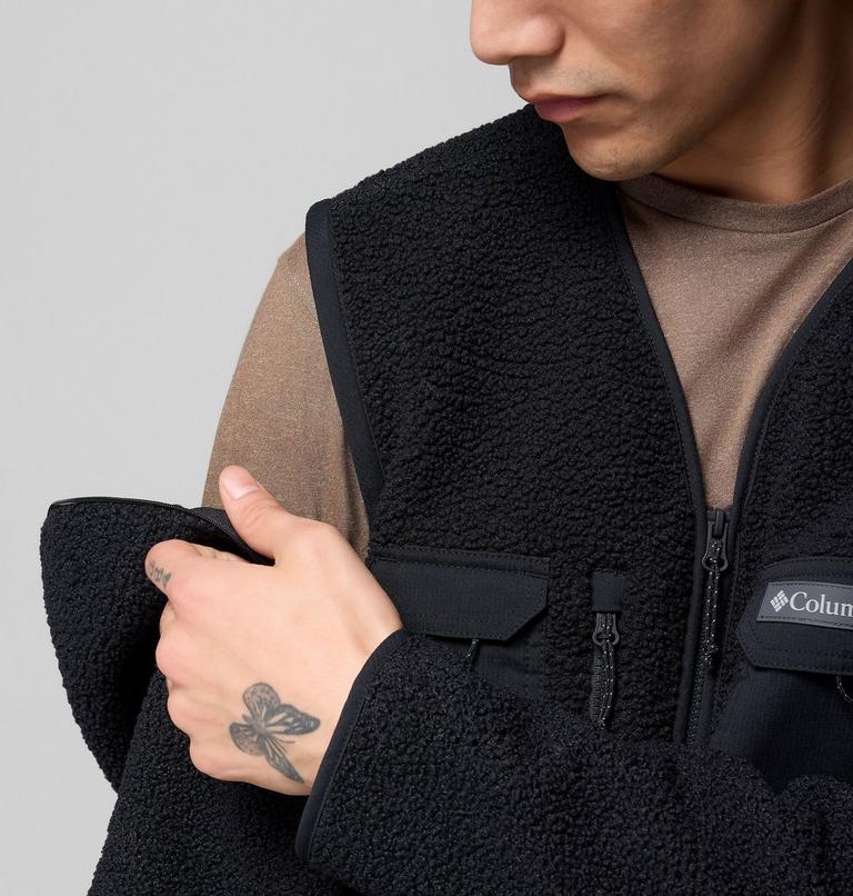 Chaqueta de forro polar convertible Granite Point para hombre, Color: Black, image 6