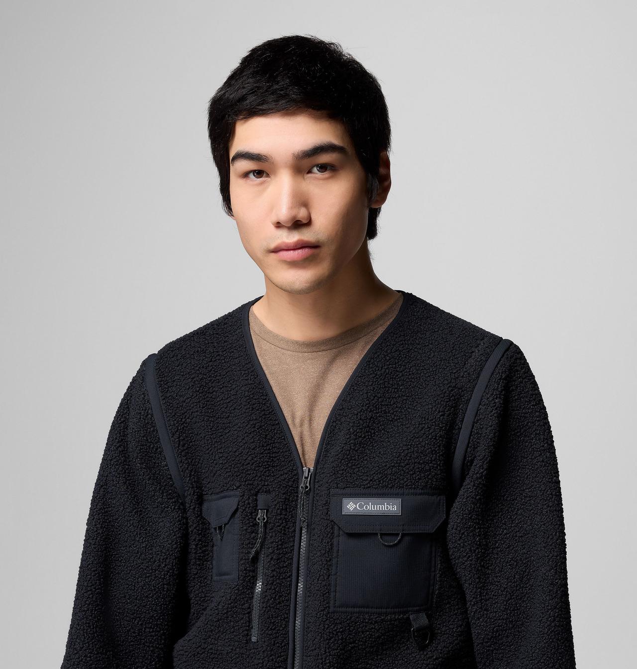 Men's Granite Point™ Convertible Fleece Vest Jacket 8