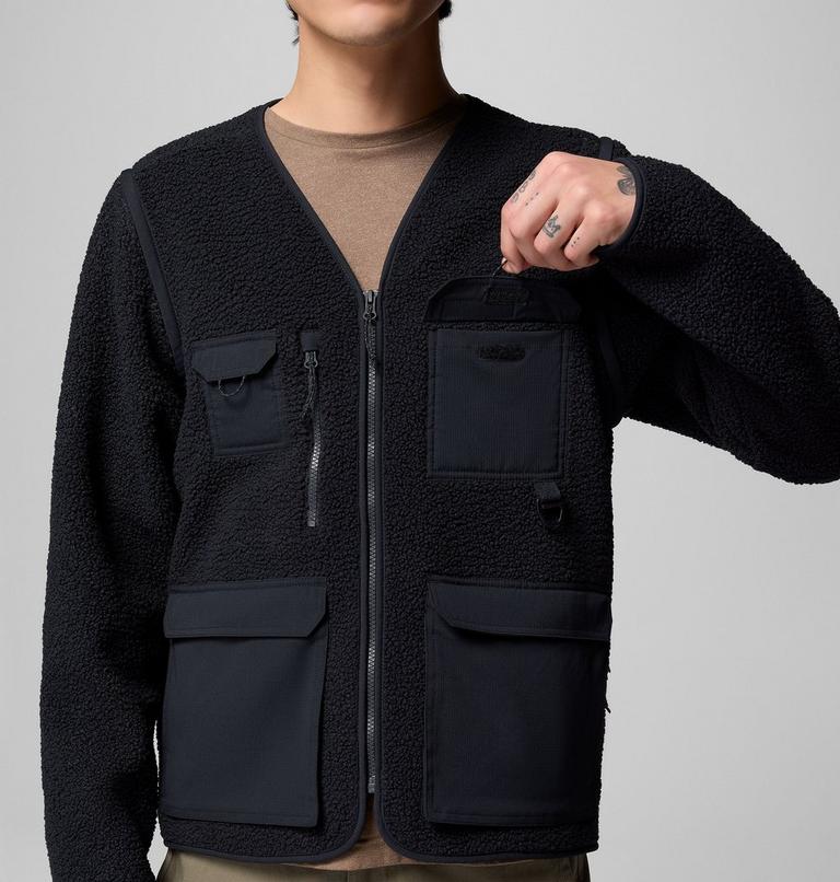 Chaqueta de forro polar convertible Granite Point para hombre, Color: Black, image 9