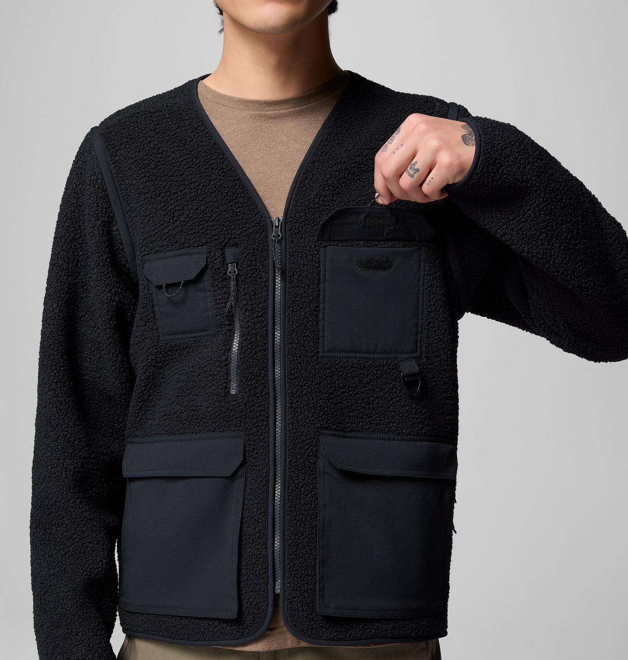 Men's Granite Point™ Convertible Fleece Vest Jacket 9