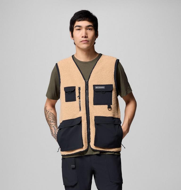 Chaqueta de forro polar convertible Granite Point para hombre, Color: Canoe, Black, image 4