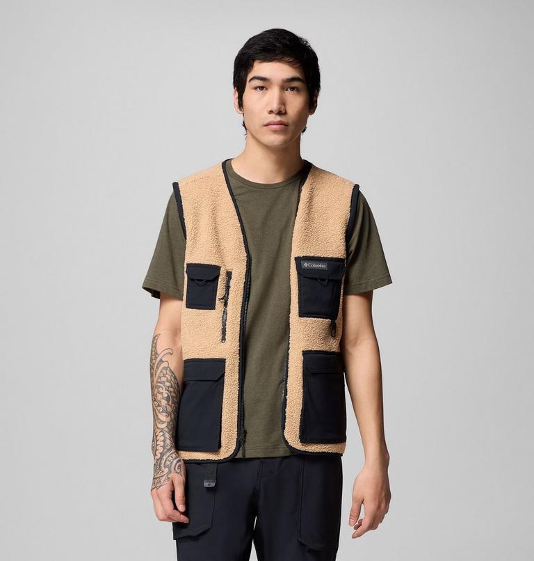 Chaqueta de forro polar convertible Granite Point para hombre, Color: Canoe, Black, image 5