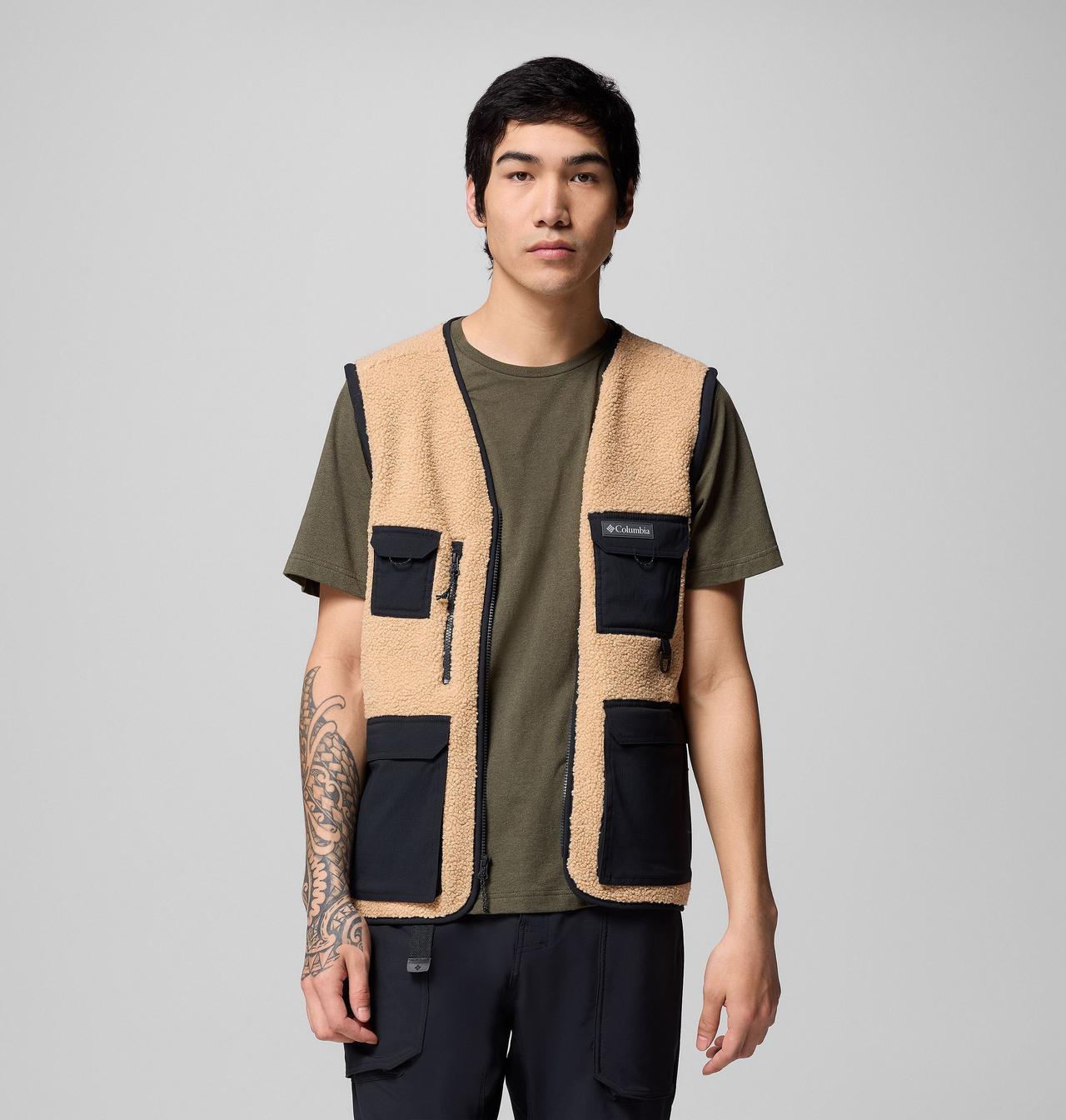 Men's Granite Point™ Convertible Fleece Vest Jacket 5