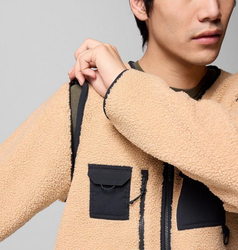 Chaqueta de forro polar convertible Granite Point para hombre, Color: Canoe, Black, image 6