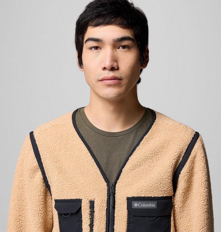 Chaqueta de forro polar convertible Granite Point para hombre, Color: Canoe, Black, image 7