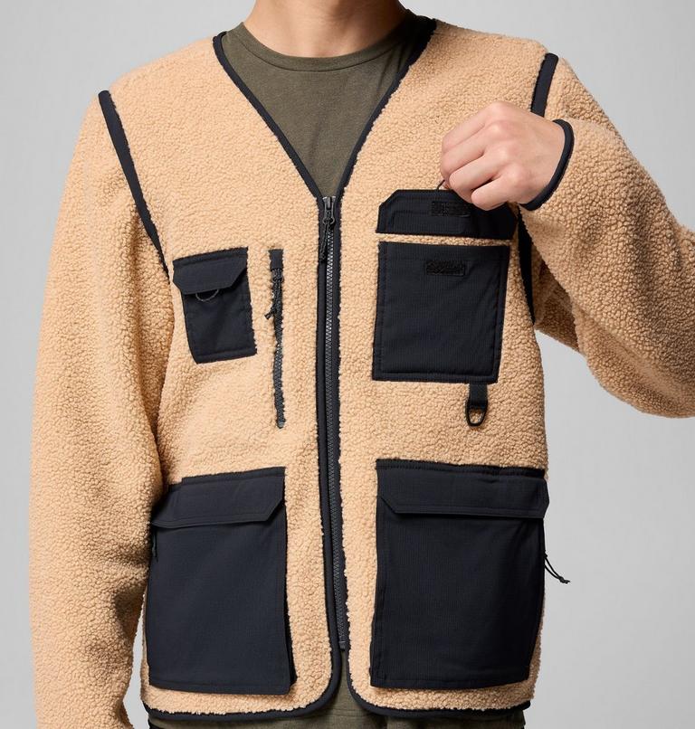 Chaqueta de forro polar convertible Granite Point para hombre, Color: Canoe, Black, image 8