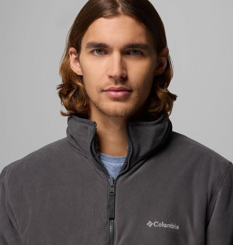 Men's Winter Pass Reversible Sherpa Fleece Jacket, Color: Shark, Peaked Tonal, image 9