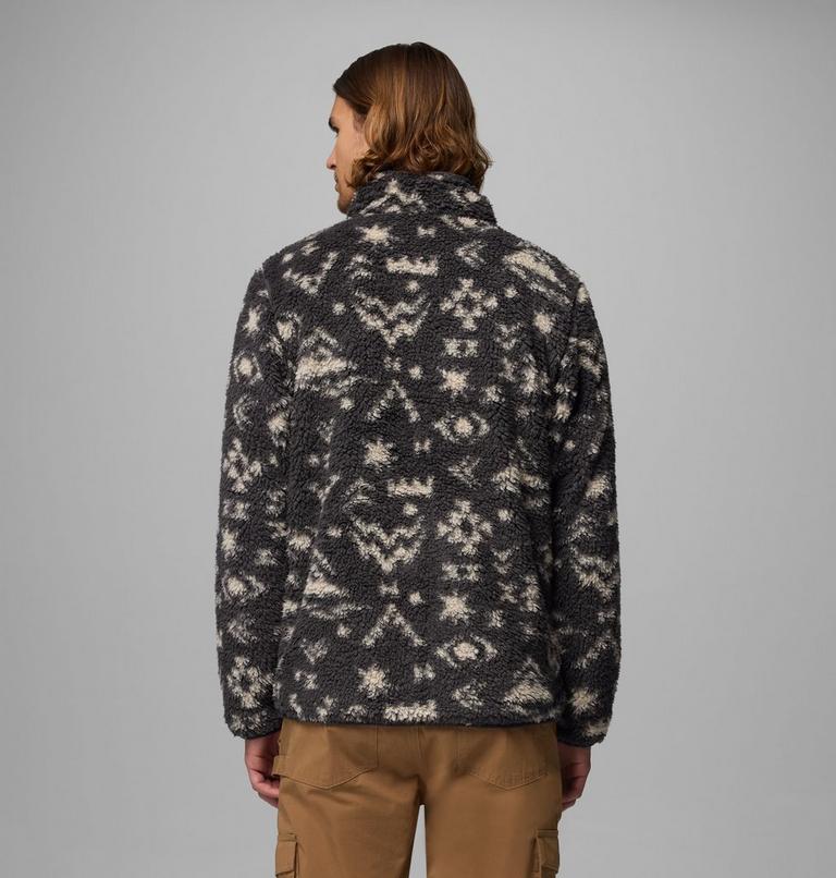 Men's Winter Pass Reversible Sherpa Fleece Jacket, Color: Shark, Peaked Tonal, image 3