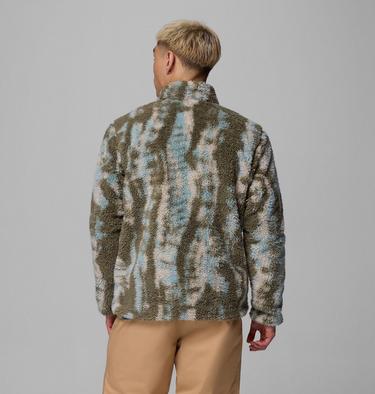 Veste en Polaire Sherpa Réversible Winter Pass Homme, Color: Stone Green, Tracks, image 7