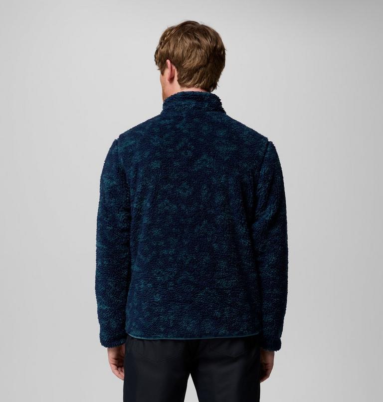 Forro polar sherpa reversible Winter Pass para hombre, Color: Everblue, Peaked Tonal, image 3