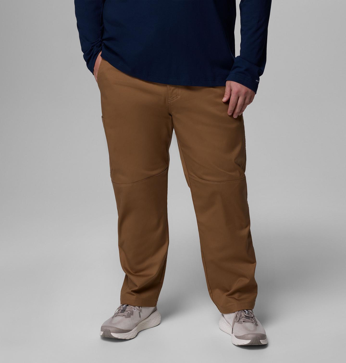 Мужские брюки Columbia Pitchstone Outdoor Pants - Big, цвет: Delta — фото 1