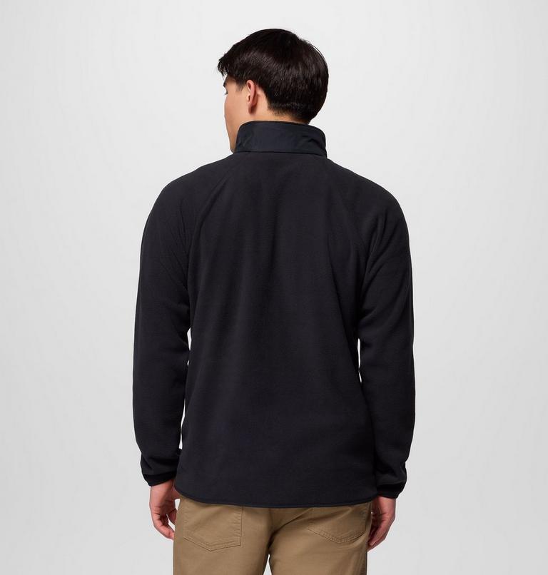 Men's Fast Trek Overlay Fleece Jacket, Color: Black, image 3
