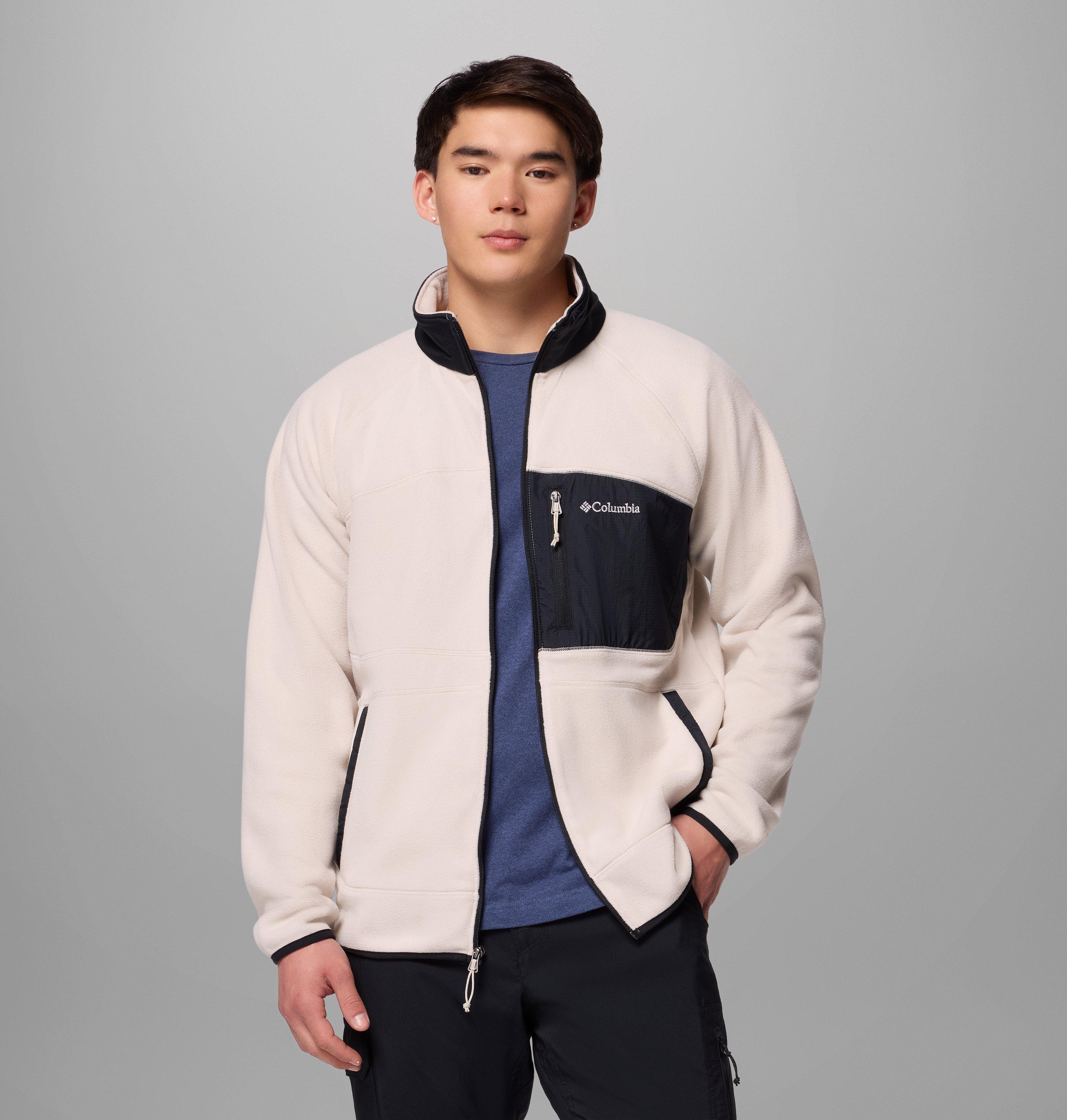 Manteau Fast Trek en tissu polaire avec fermeture éclair pleine longueur et renfort pour homme 5