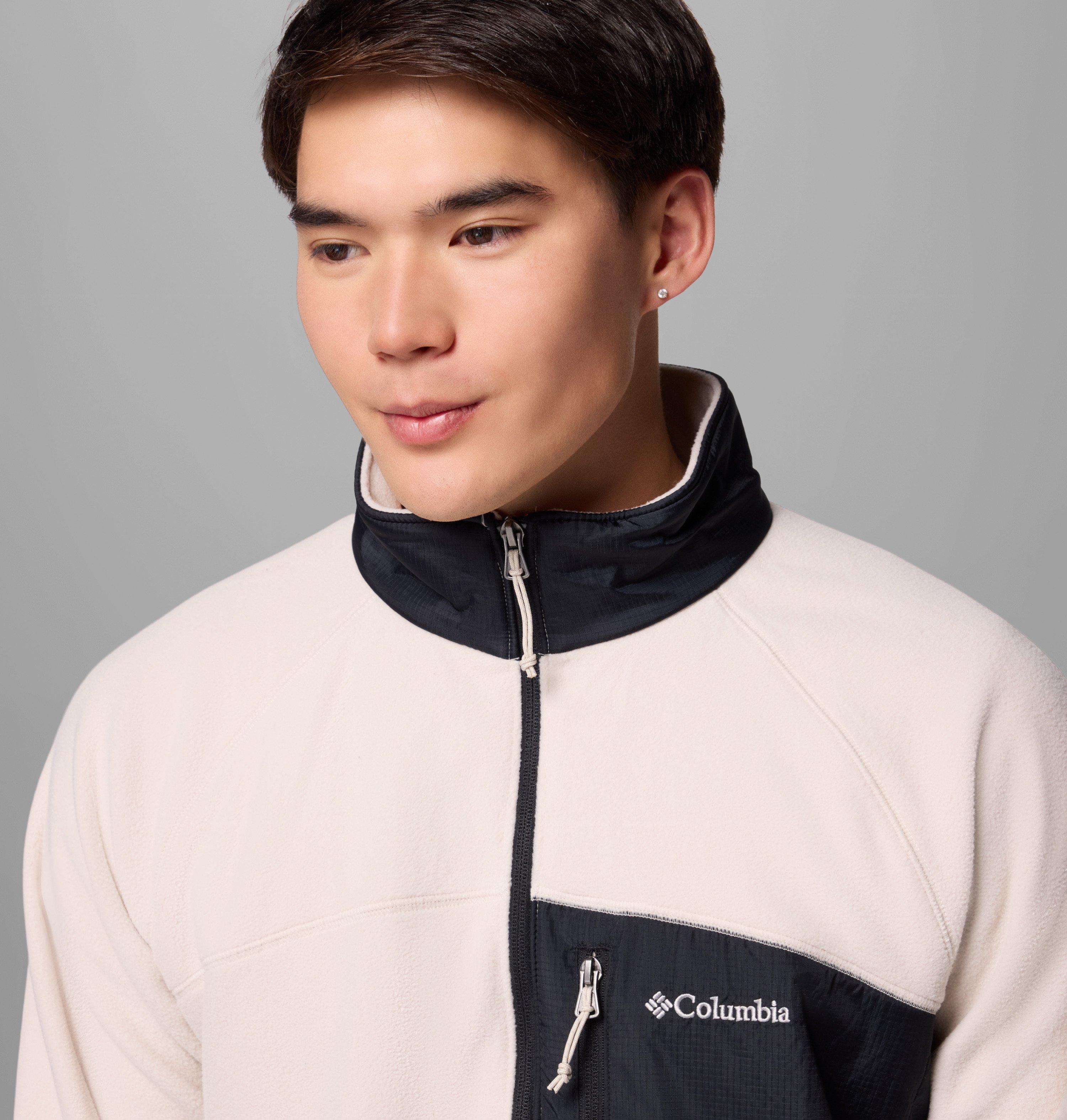 Manteau Fast Trek en tissu polaire avec fermeture éclair pleine longueur et renfort pour homme 6
