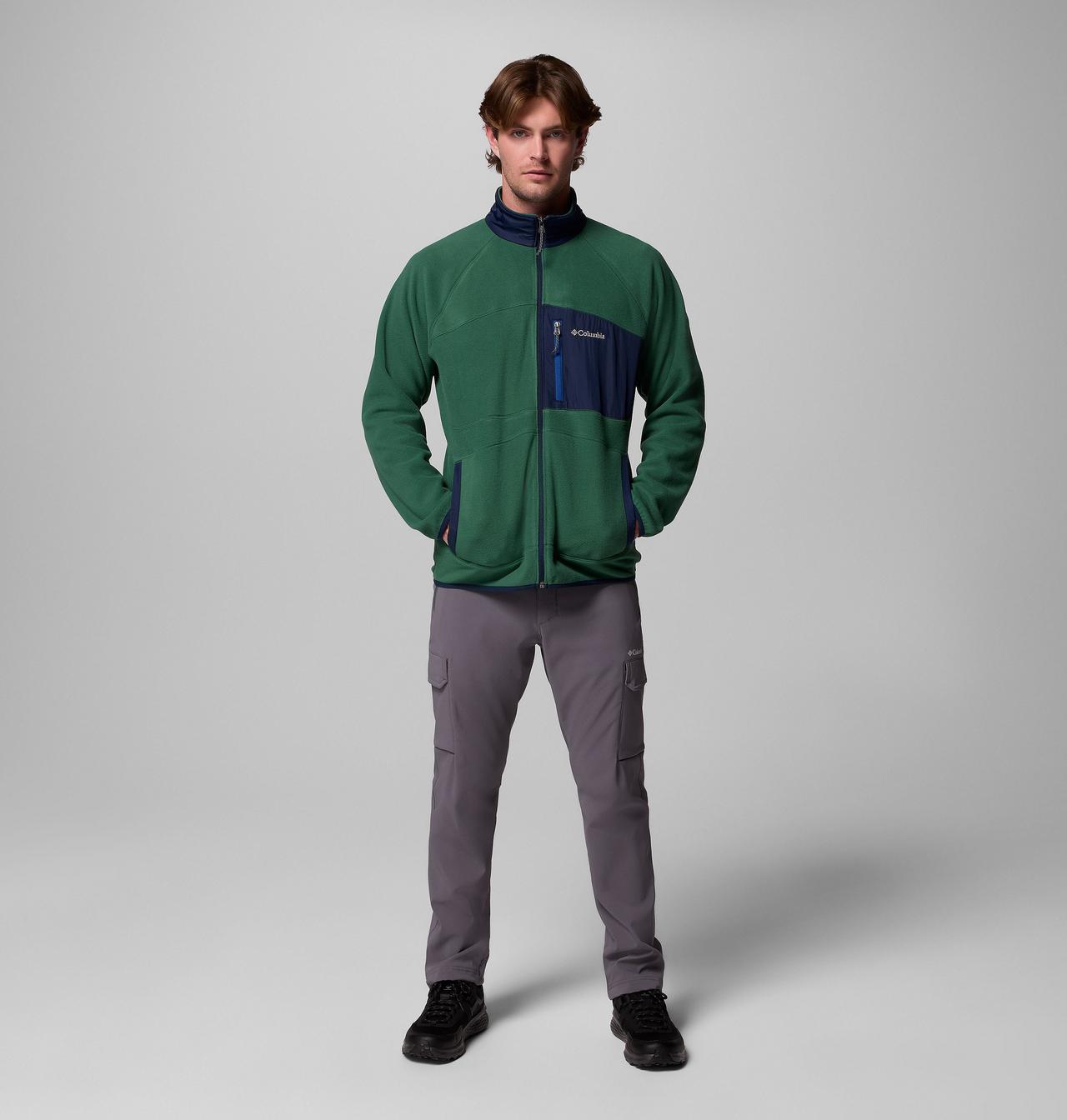 Men's Fast Trek™ Overlay Full Zip Fleece Jacket 2