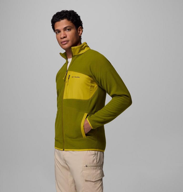 Chaqueta de forro polar Fast Trek Overlay para hombre, Color: Mossy Green, Antique Moss, image 4