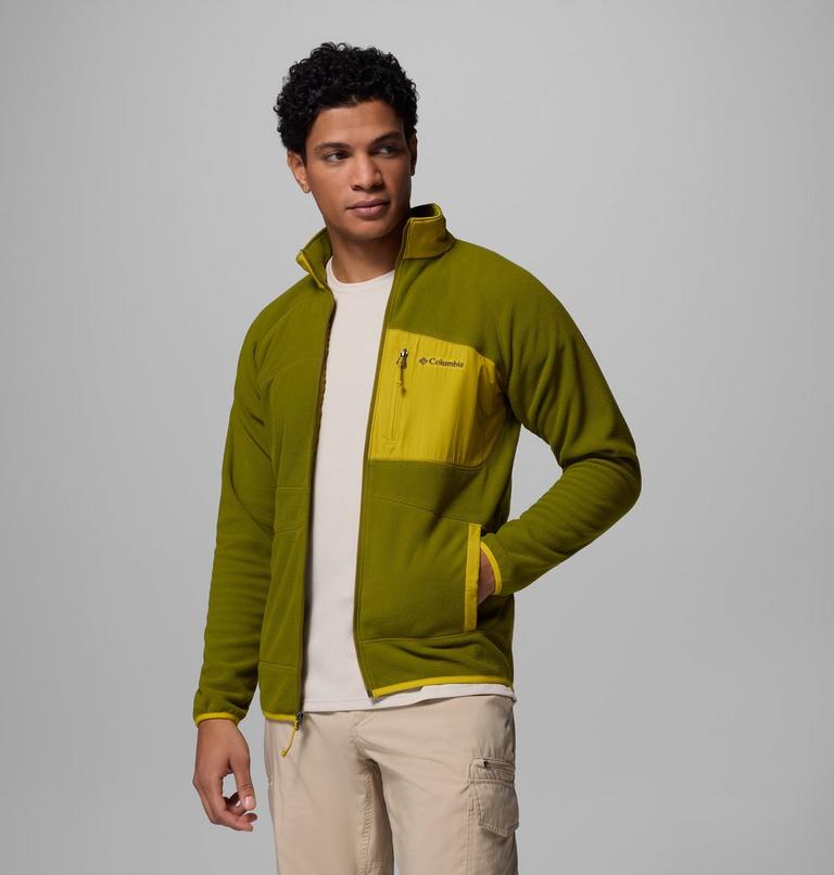 Chaqueta de forro polar Fast Trek Overlay para hombre, Color: Mossy Green, Antique Moss, image 5