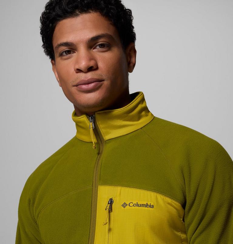 Chaqueta de forro polar Fast Trek Overlay para hombre, Color: Mossy Green, Antique Moss, image 6