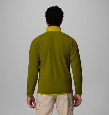 Men's Fast Trek Overlay Fleece Jacket, Color: Mossy Green, Antique Moss, image 7