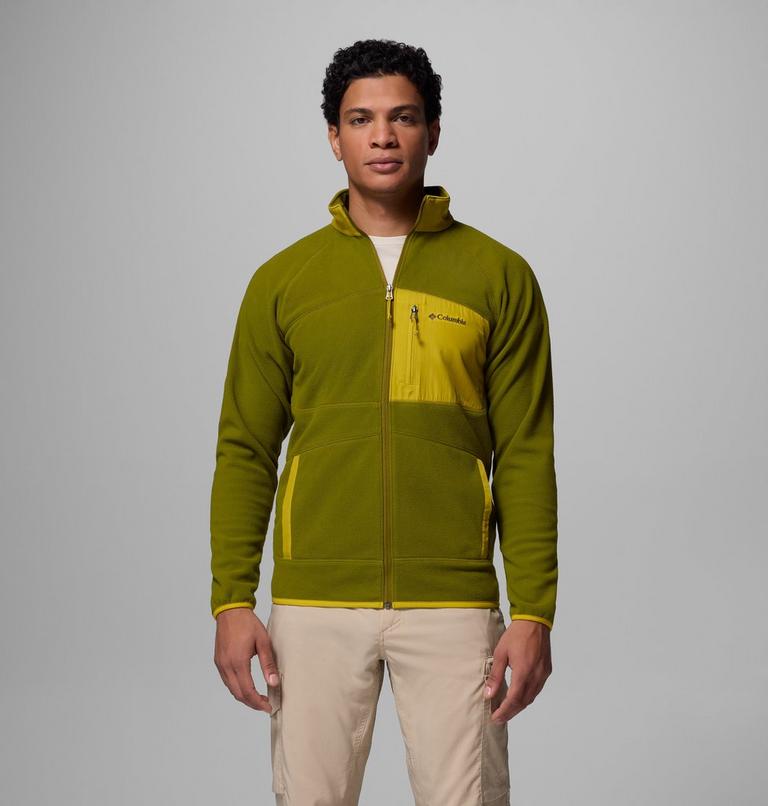 Chaqueta de forro polar Fast Trek Overlay para hombre, Color: Mossy Green, Antique Moss, image 1
