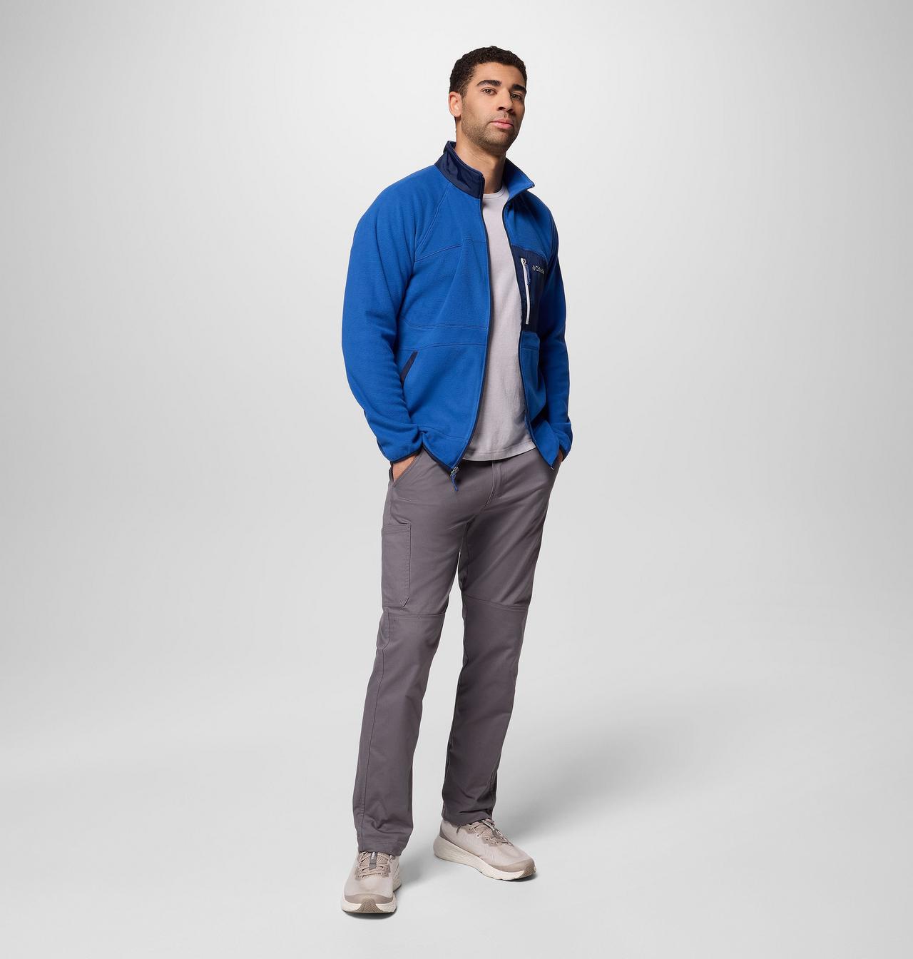 Men's Fast Trek™ Overlay Full Zip Fleece Jacket 2