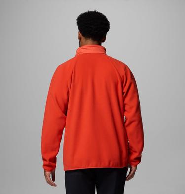 Men's Fast Trek Overlay Fleece Jacket, Color: Super Sonic, Zing, image 3