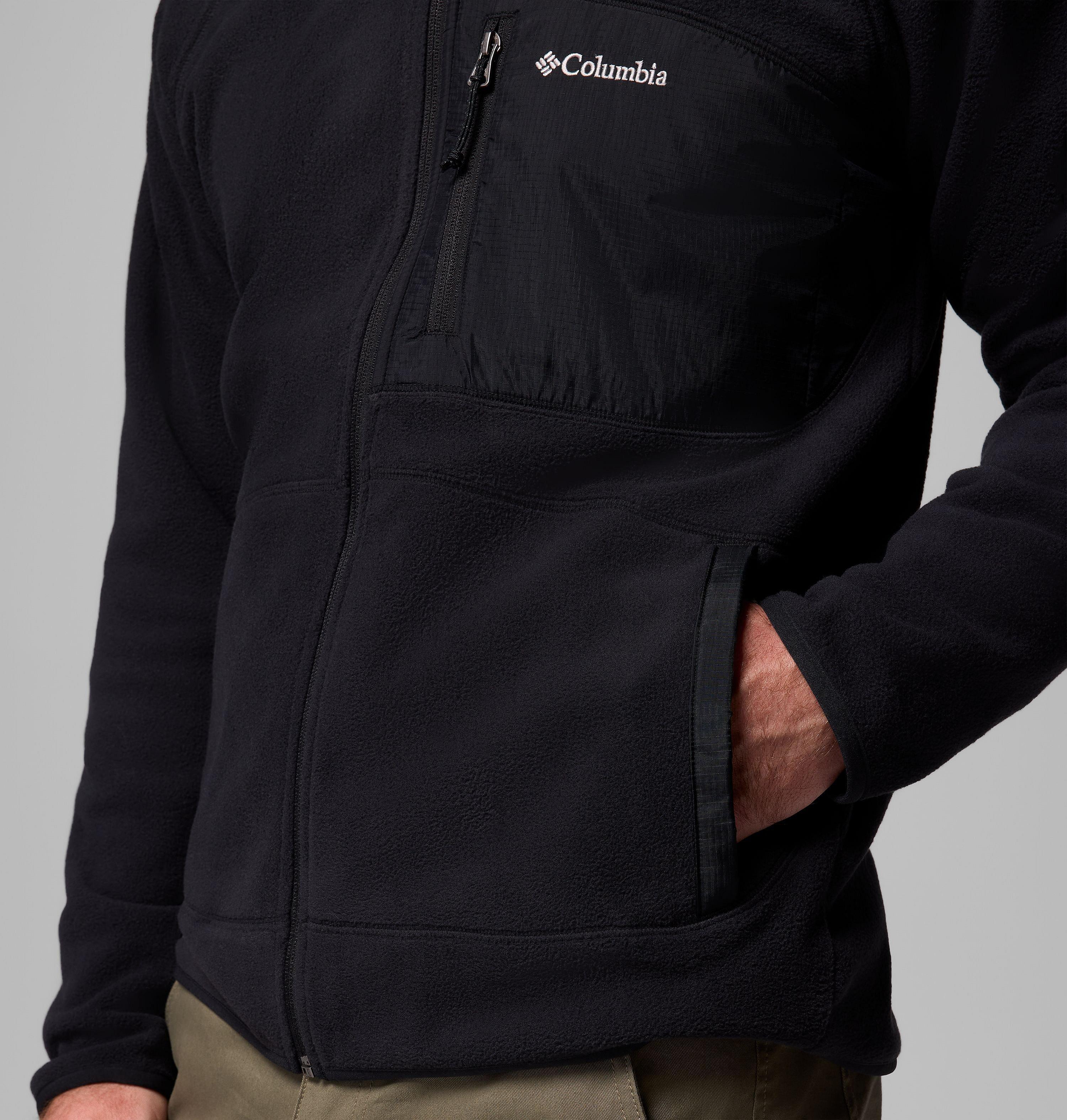 Men's Fast Trek Overlay Hooded Full Zip Jacket 7