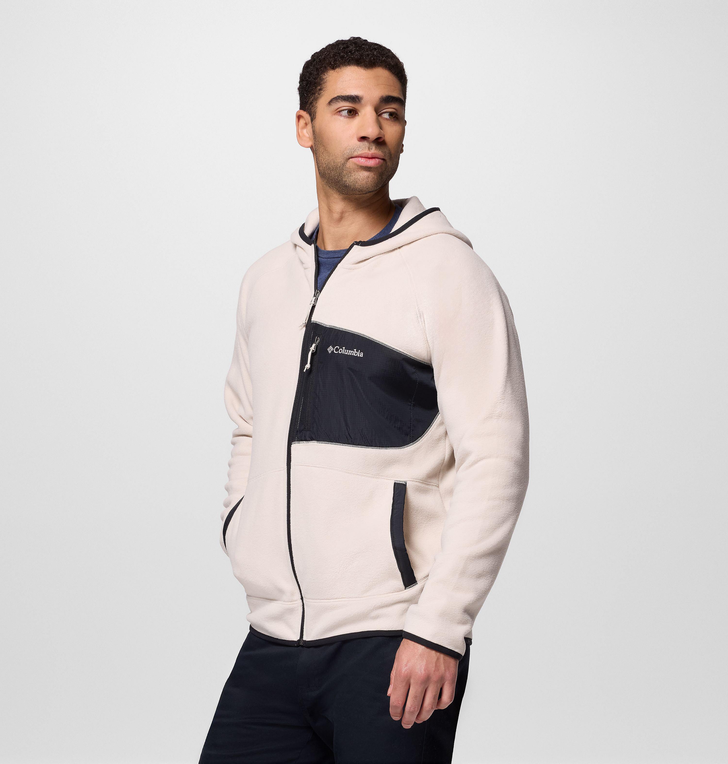 Men's Fast Trek Overlay Hooded Full Zip Jacket | Columbia