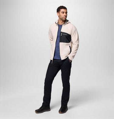 Chaqueta de forro polar con capucha Fast Trek Overlay para hombre, Color: Dark Stone, Black, image 6