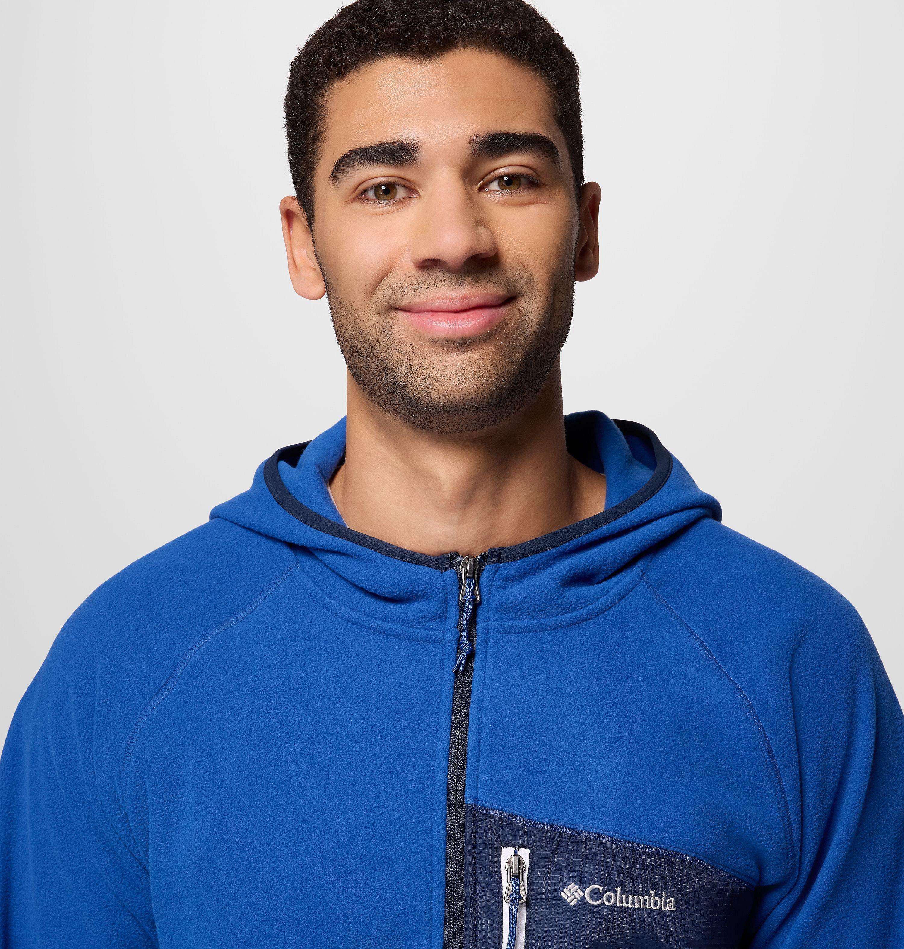 Men's Fast Trek Overlay Hooded Full Zip Jacket | 433 | M 6