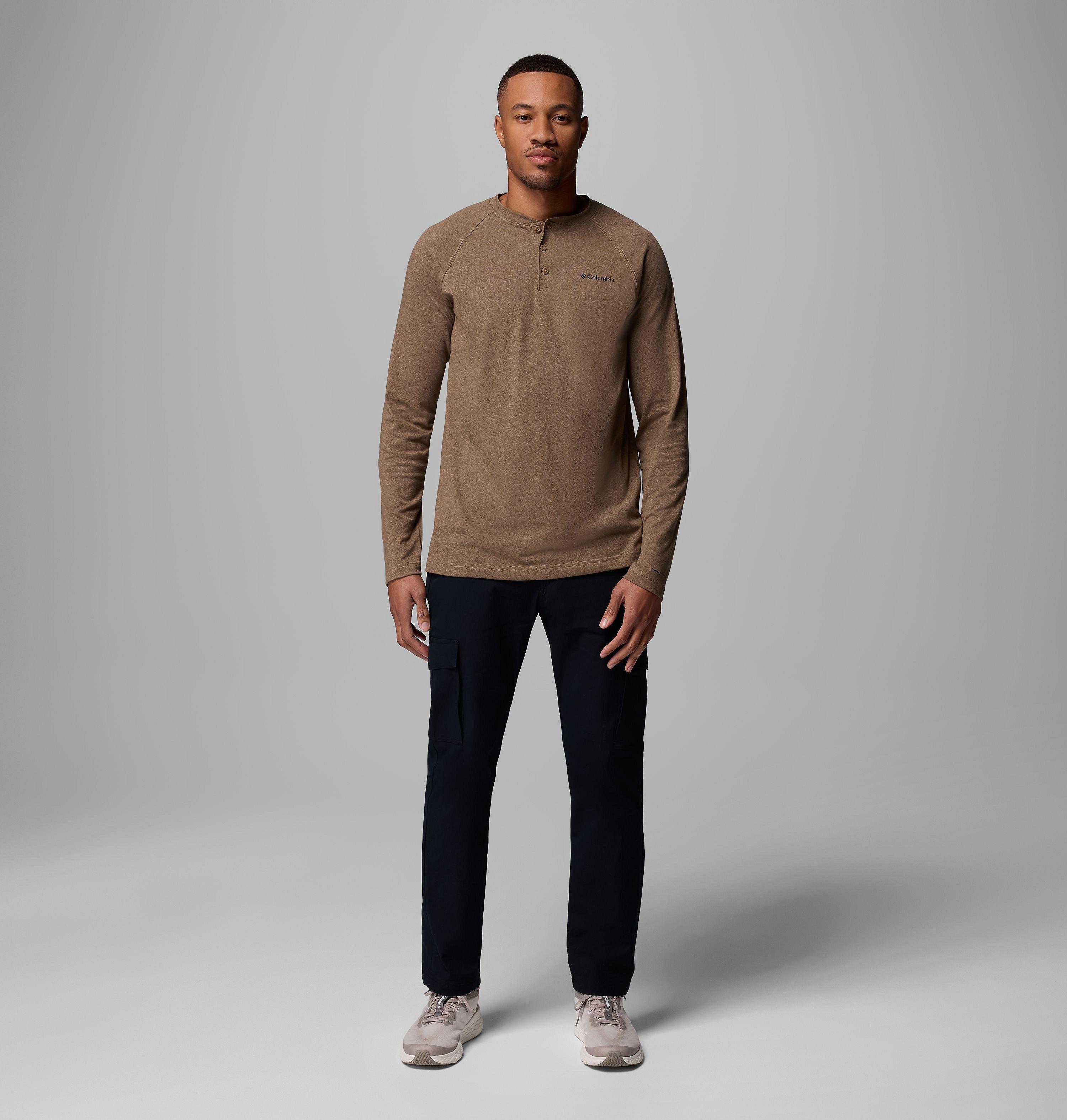 Men's Thistletown Hills Raglan Henley | 257 | XS 2