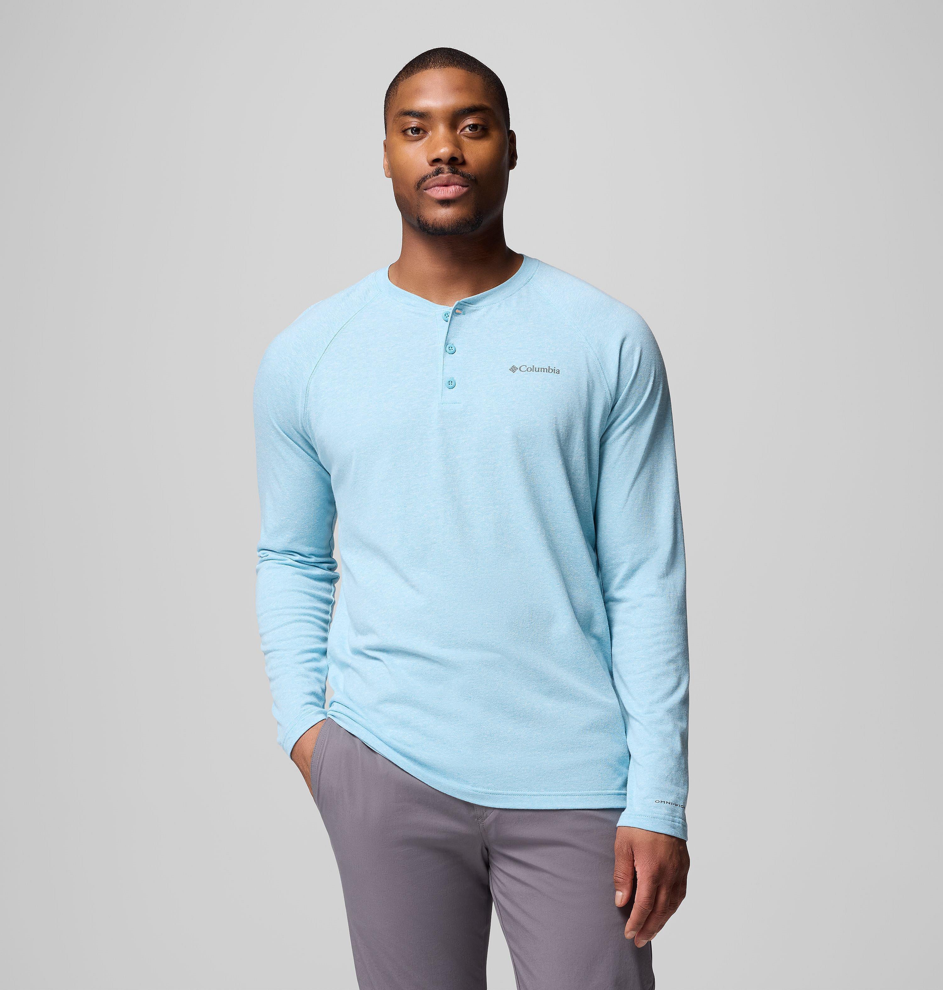 Columbia Men's Thistletown Hills  Raglan Henley-