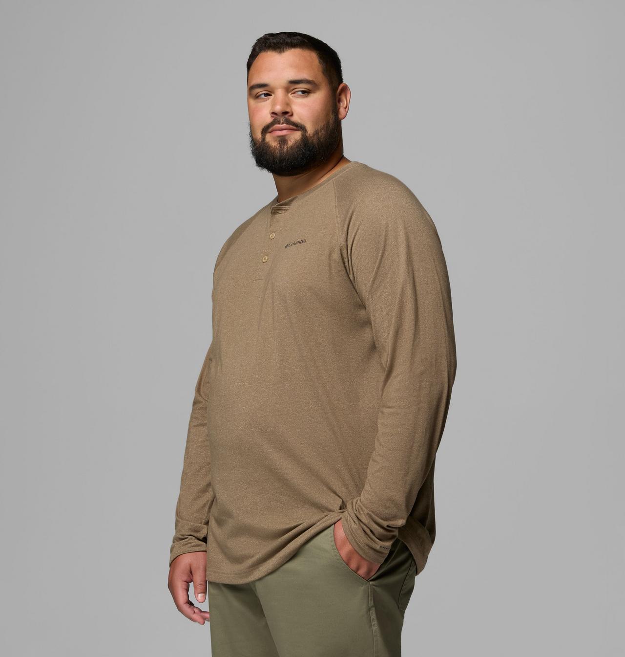 Men's Thistletown Hills™ Raglan Henley - Big 4