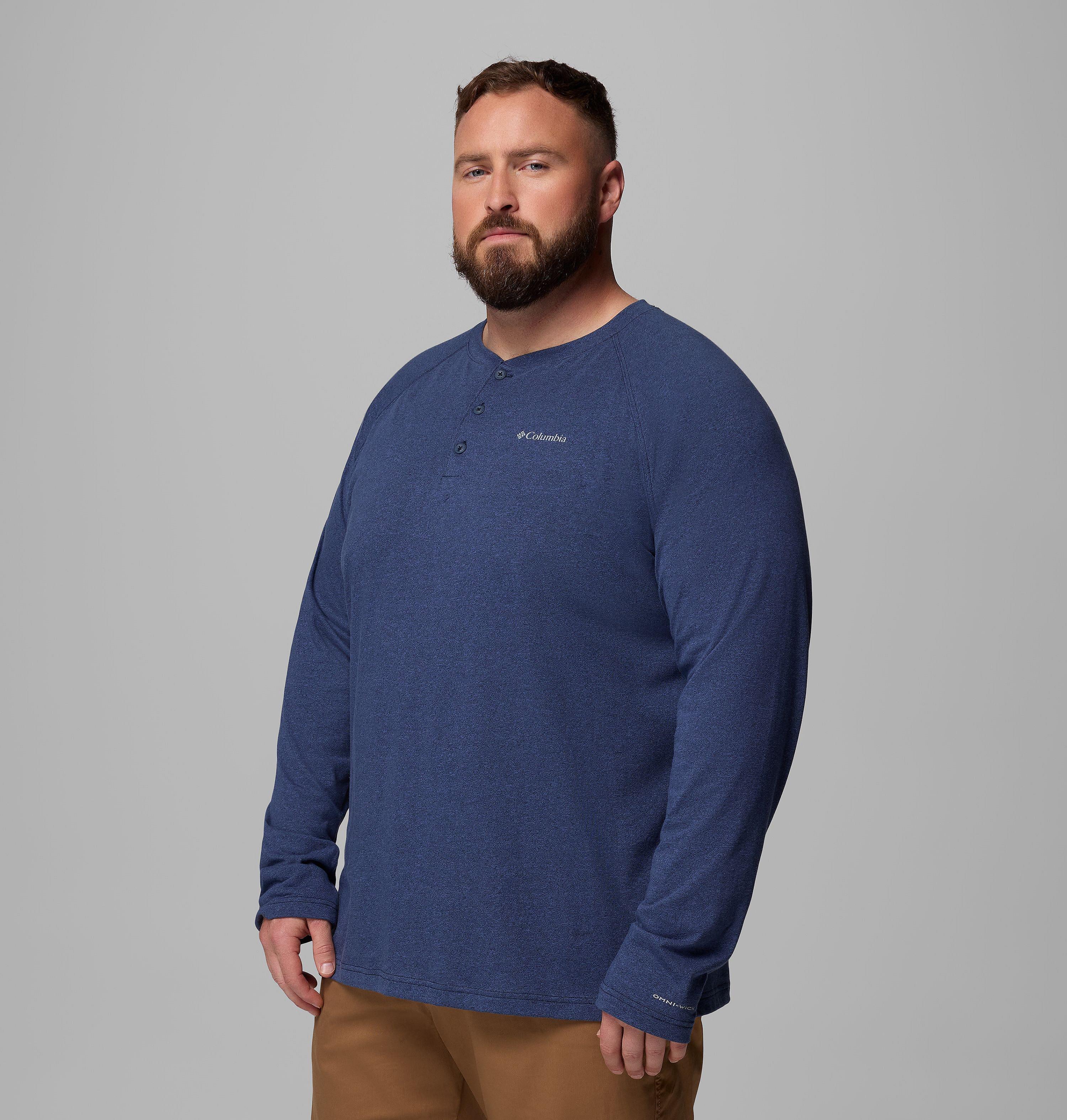 Men's Thistletown Hills Raglan Henley - Big 4