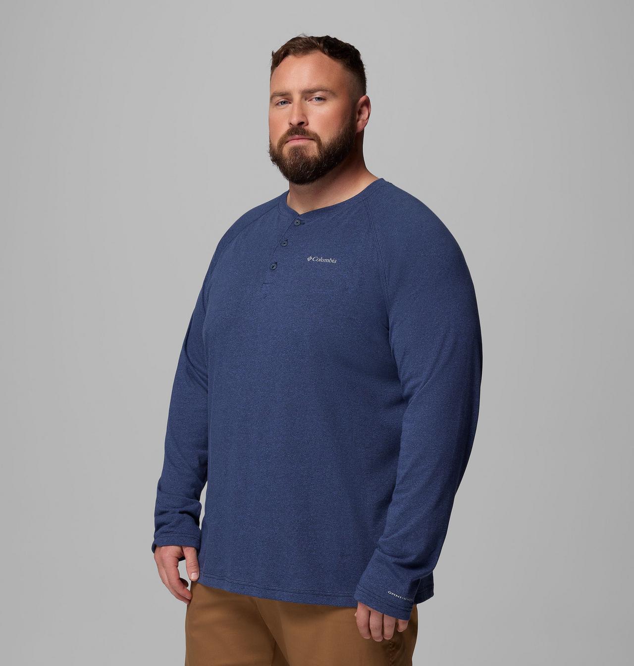 Men's Thistletown Hills™ Raglan Henley - Big 4