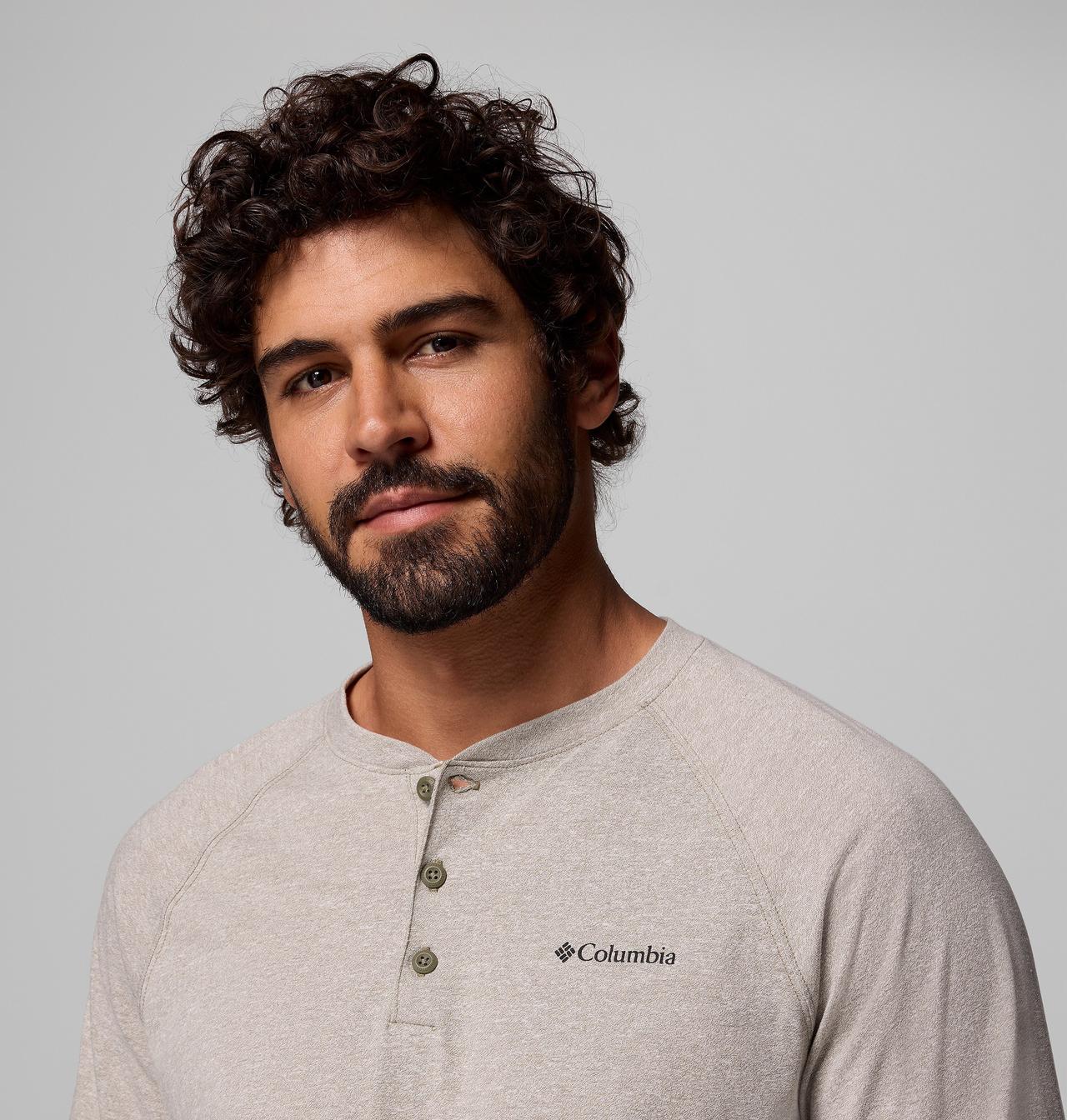 Men's Thistletown Hills™ Raglan Henley - Tall | 397 | 3XT 5