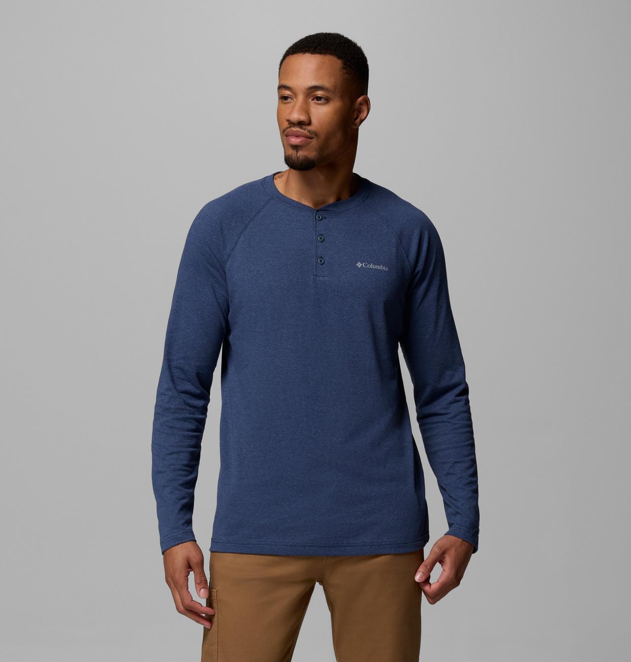 Men's Thistletown Hills™ Raglan Henley - Tall 1