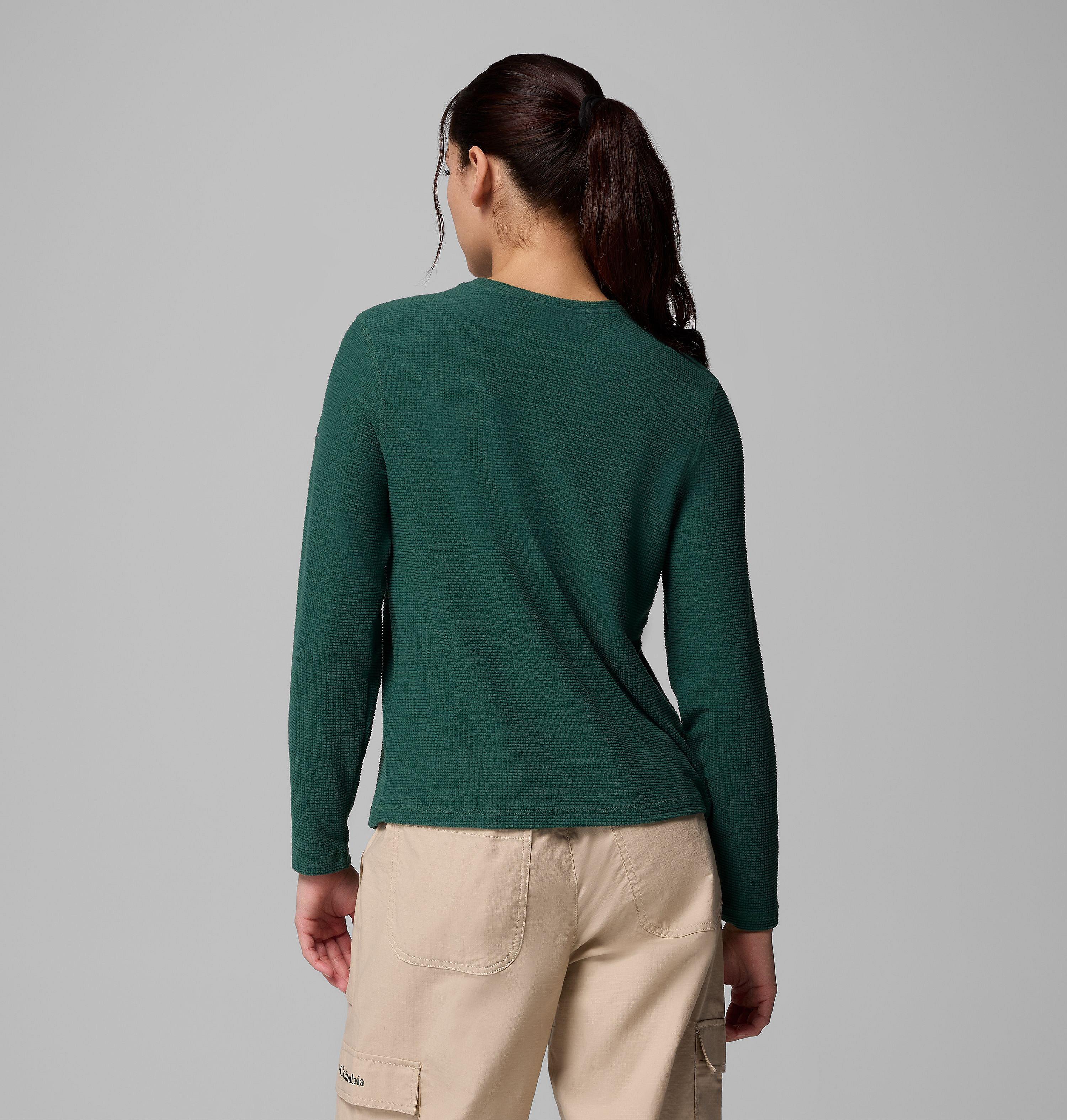 Women's Brea Falls™ Grid Crew Long Sleeve Shirt - thumbnail 9