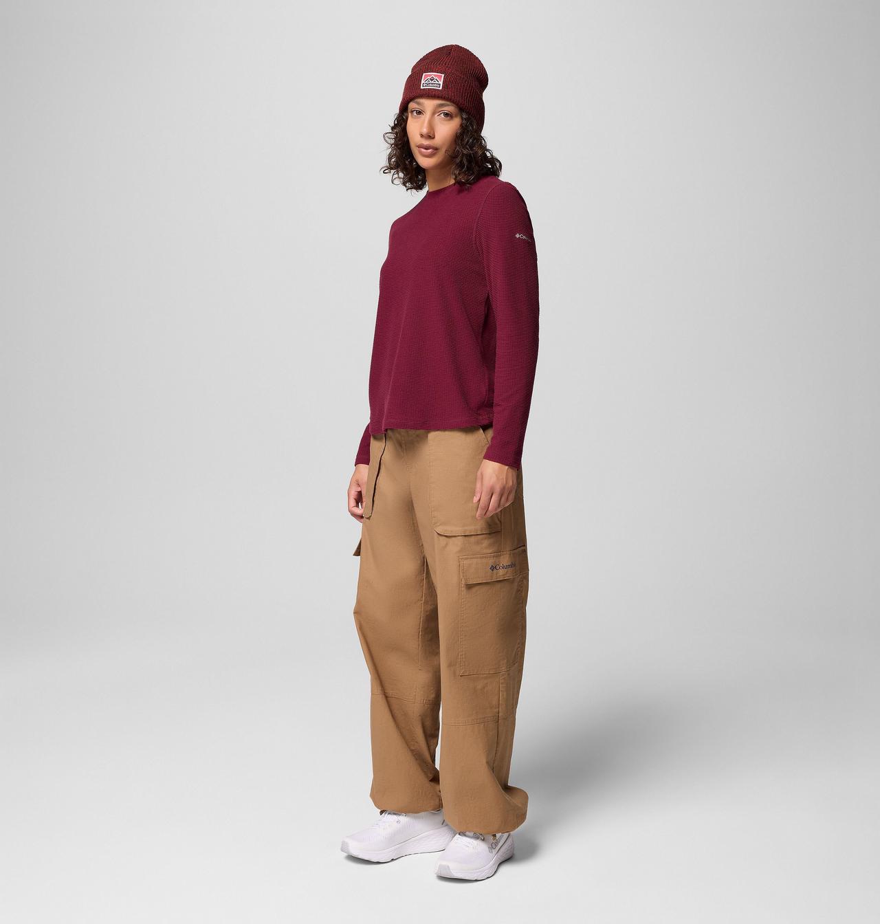 Women's Brea Falls™ Grid Crew Long Sleeve Shirt 2